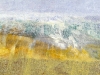 'Drumochter Hills, early March', Acrylic & Pastel, 2008, 60 x 30 cm